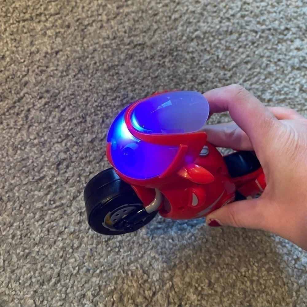Ricky Zoom Red Motorcycle Light Up Noise Talking Kids Toy